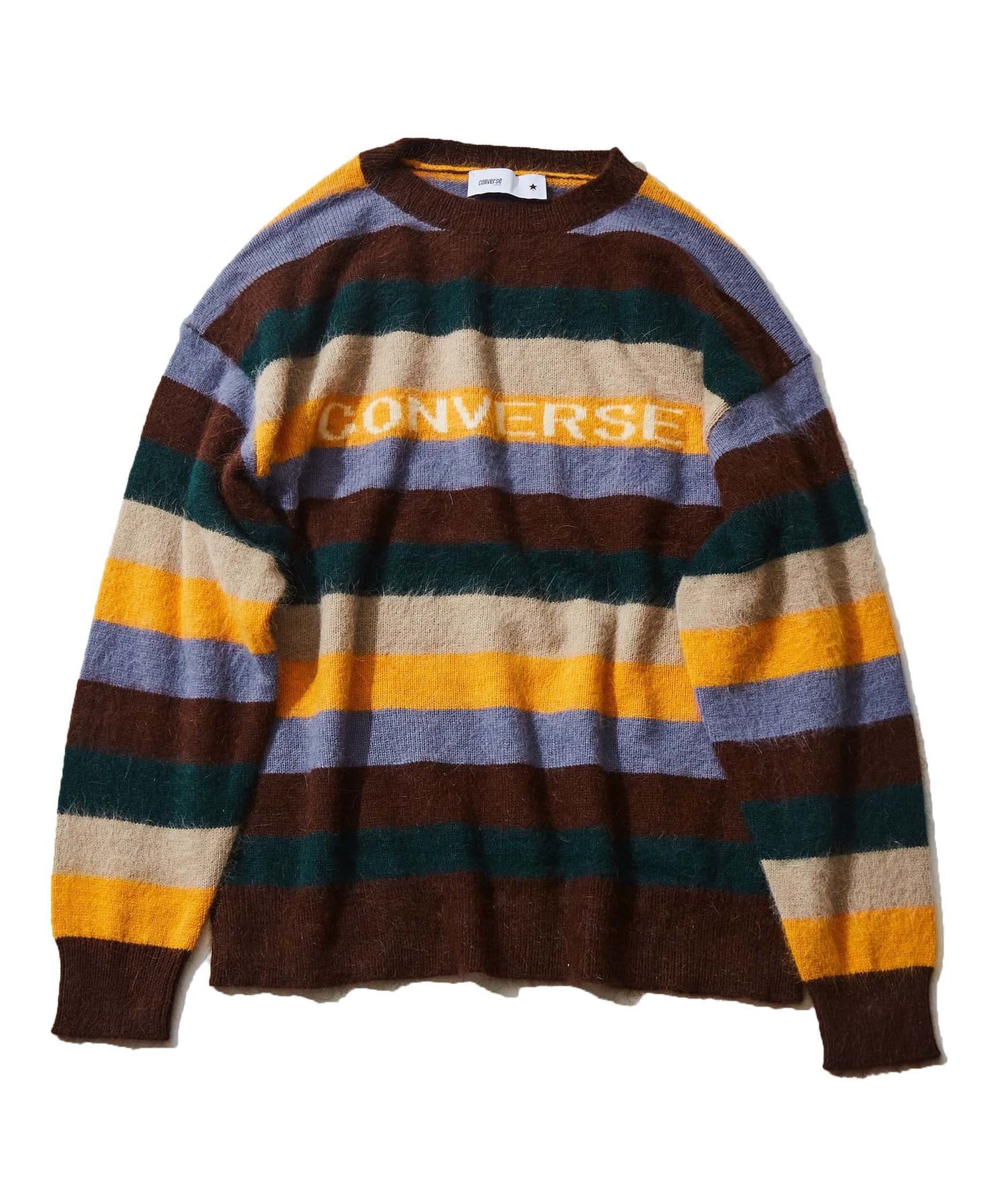 MULTI BORDER ANGORA KNIT｜CONVERSE TOKYO (コンバーストウキョウ