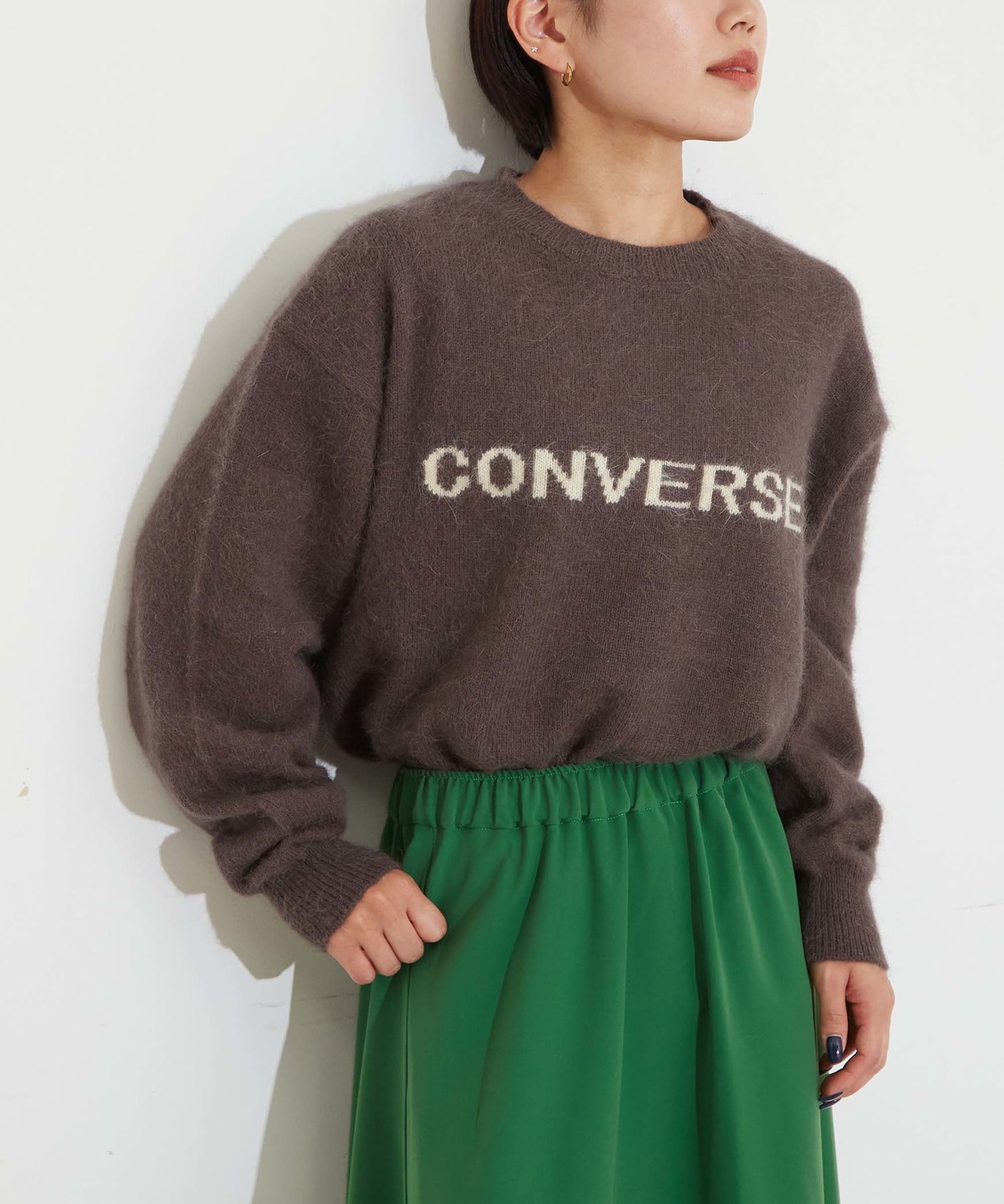 MULTI BORDER ANGORA KNIT｜CONVERSE TOKYO (コンバーストウキョウ 