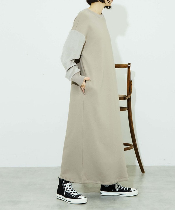 HALFZIP ARRANGE DRESS 詳細画像 1
