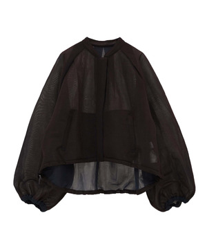 CHAMBRAY BONDING BLOUSON