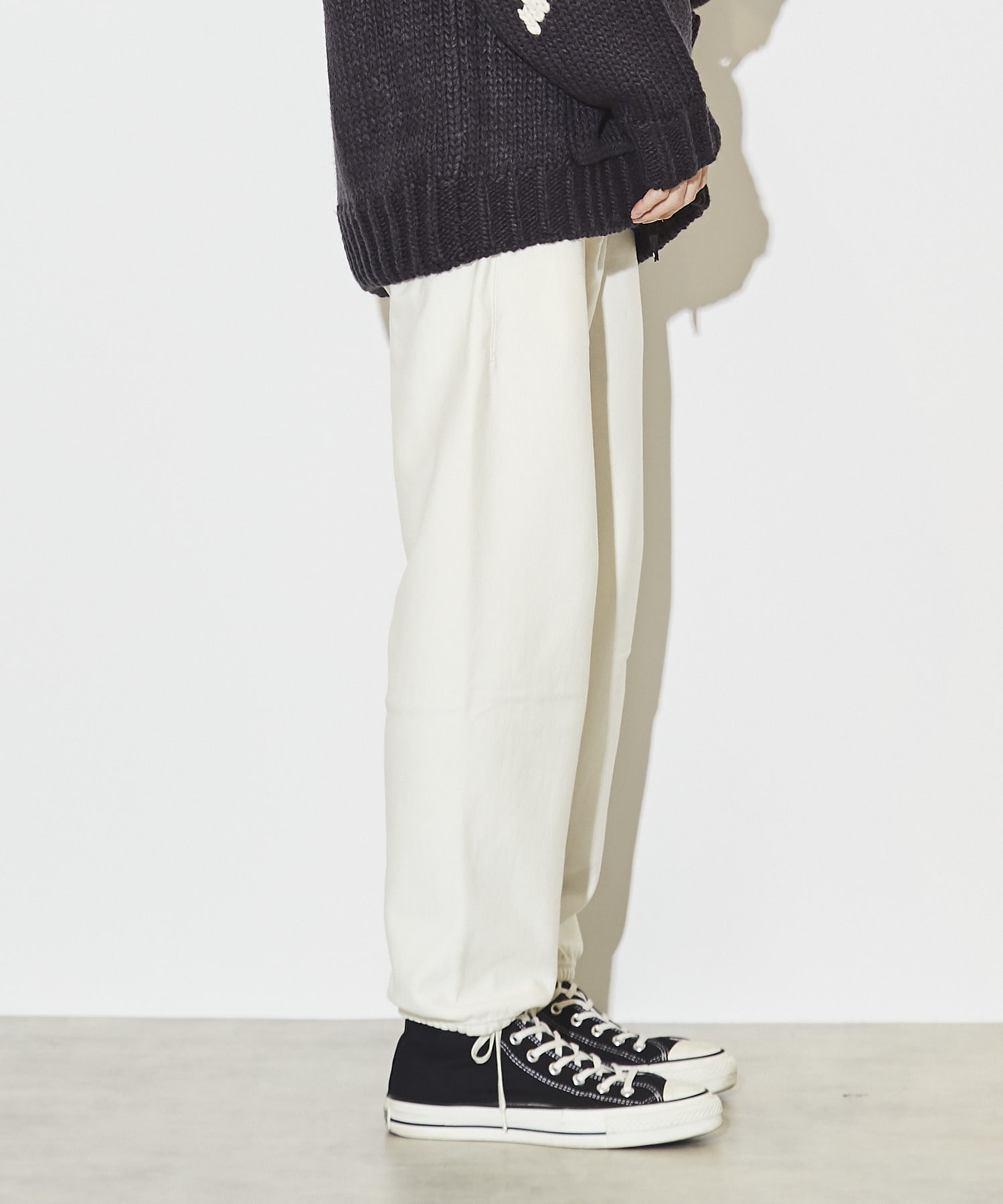 【MADE IN JAPAN】ORGANIC COTTON SWEAT PANTS