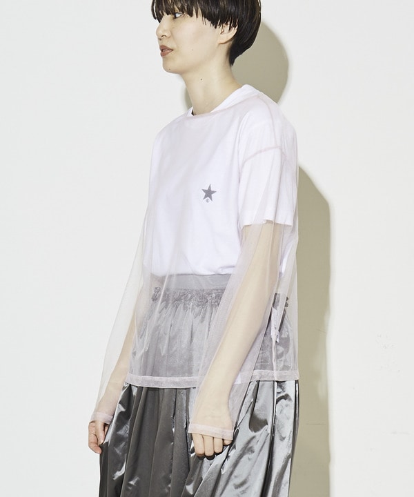TULLE SHEER PULLOVER 詳細画像 7