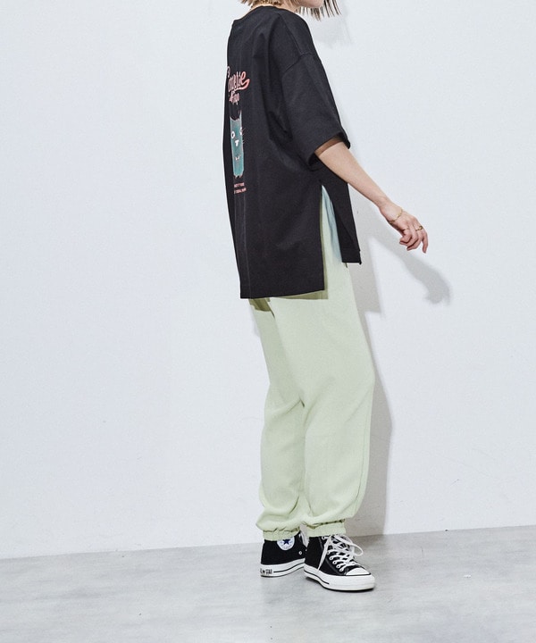 CAT BACK PRINT OVERSIZED TEE 詳細画像 7