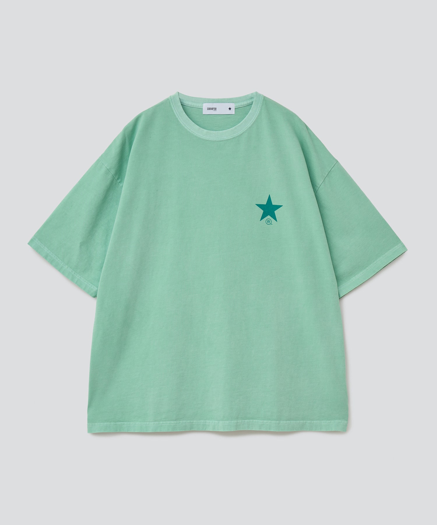 PIGMENT DYE CIRCLE LOGO BACK PRINT TEE - Converse TOKYO