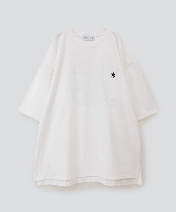 【MAKE YOUR MARK】EMBROIDERY STITCH TEE 詳細画像 1