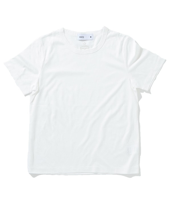 EMBROIDERY ONEPOINT TEE 詳細画像 ホワイト 1