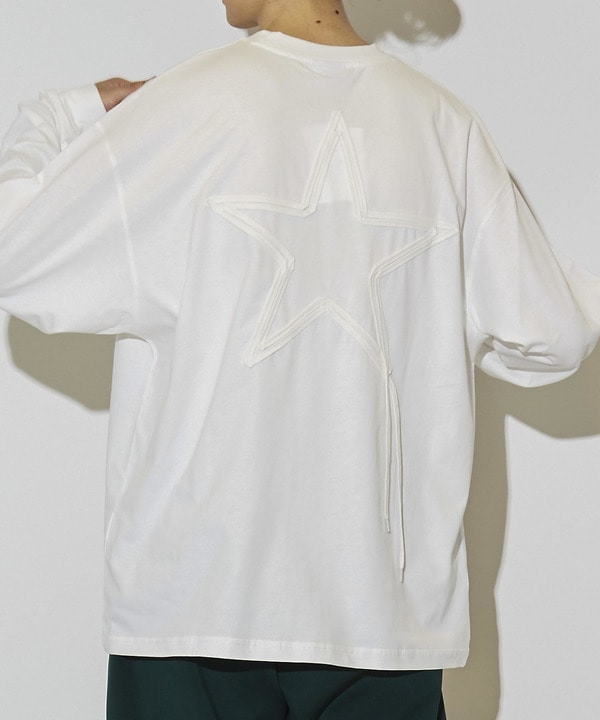 SPINDLE STAR★ DESIGN LONG SLEEVE TEE 詳細画像 2