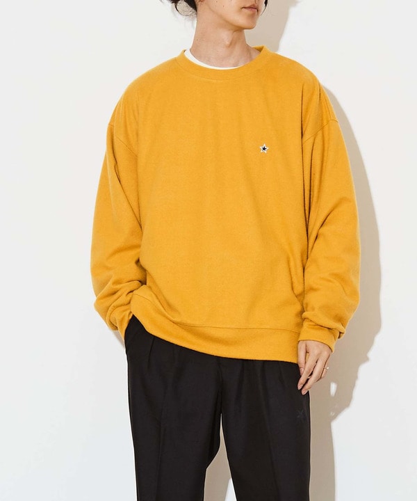 STAR★ ONEPOINT BRUSHED PULLOVER 詳細画像 1
