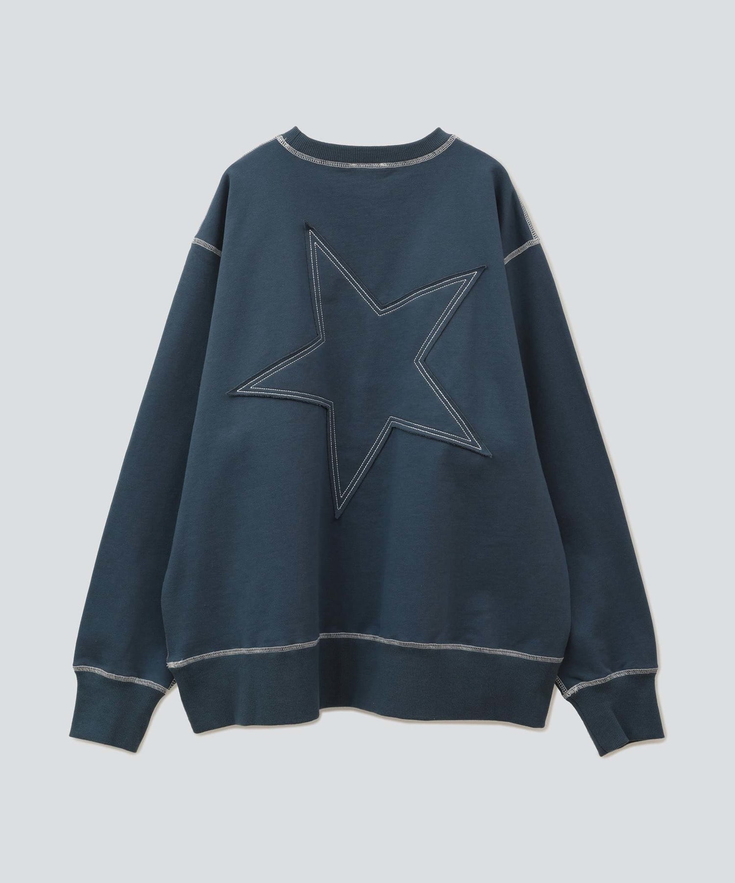 BACK STAR★ PATCH SWEAT