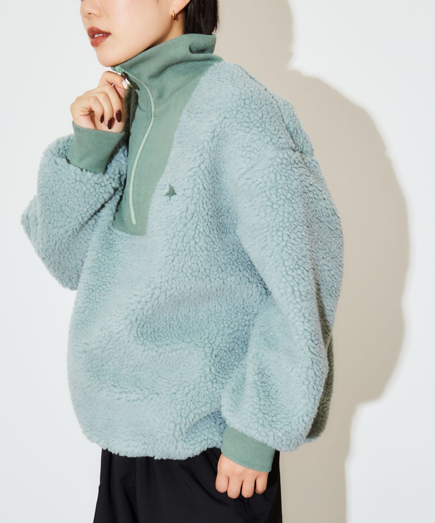 BOA HALF ZIP PULLOVER｜CONVERSE TOKYO (コンバーストウキョウ) 公式 