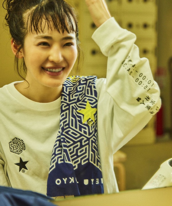 【 CONVERSE TOKYO × KOGANEYU 】ロゴ刺繍ロンTEE 詳細画像 5