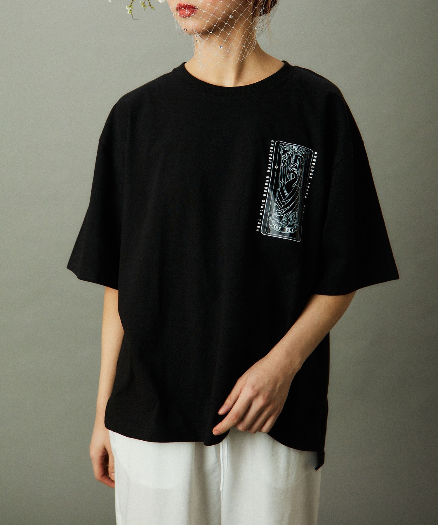 KURO ✕ コンバース Tシャツ - Tシャツ/カットソー(半袖/袖なし)
