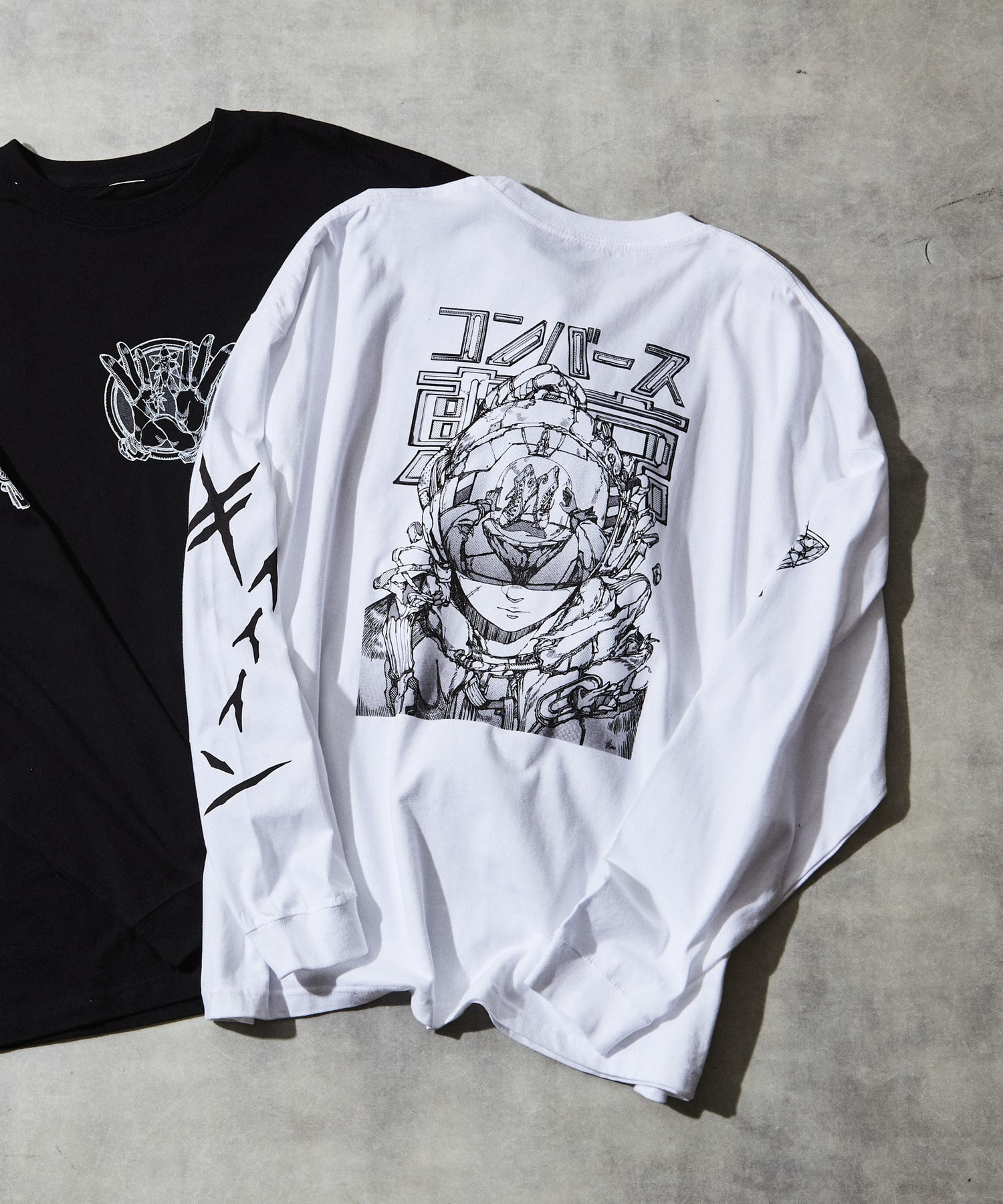 【SHINNOSUKE UCHIDA/内田慎之介 】GRAPHIC PRINT LONGSLEEVE TEE