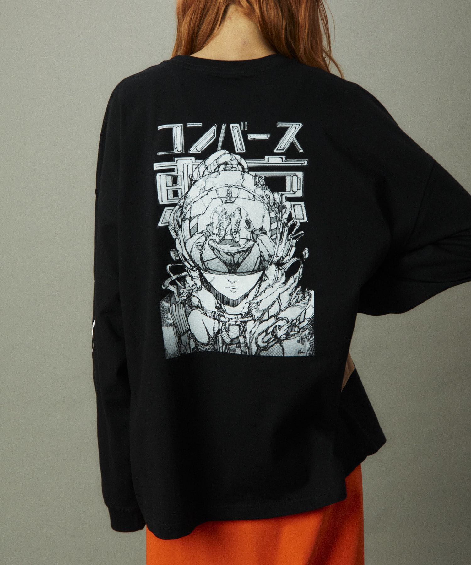 SHINNOSUKE UCHIDA/内田慎之介 】GRAPHIC PRINT LONGSLEEVE TEE 