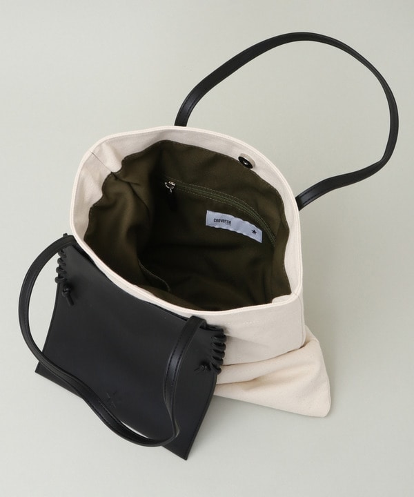 LACE-UP CANVAS TOTE BAG 詳細画像 21
