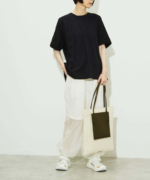 LACE-UP CANVAS TOTE BAG 詳細画像 6