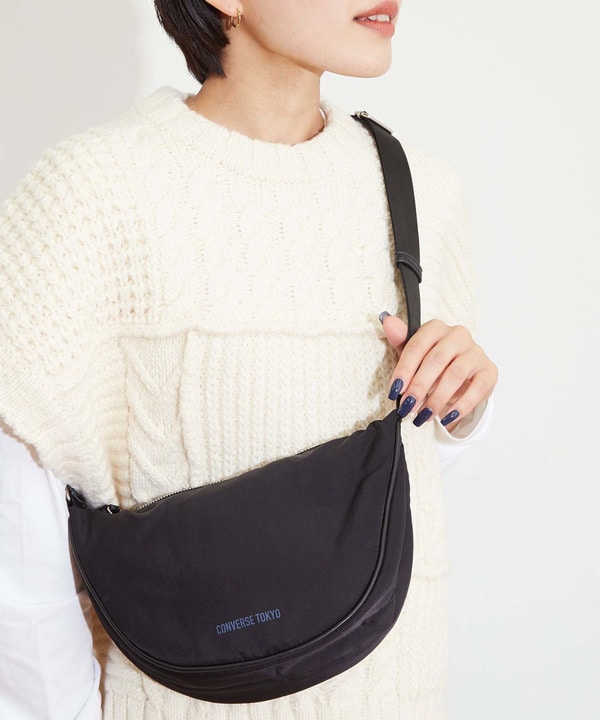 NYLON PADDED SHOULDER BAG (SMALL) 詳細画像 ブラック 1