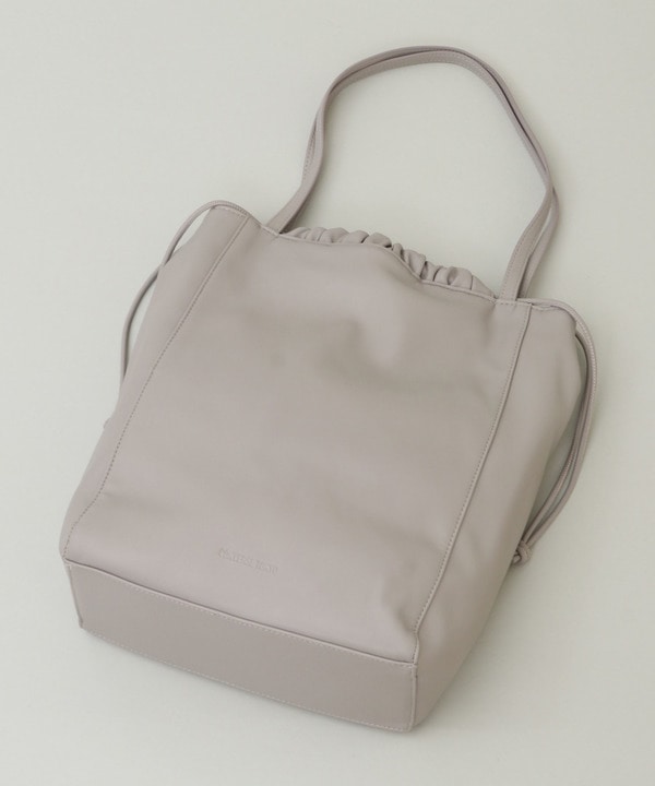 ECO-LEATHER GATHER TOTE BAG 詳細画像 5