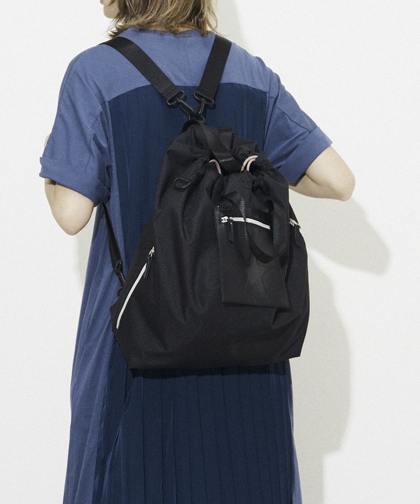 【NEW COLOR】FRONT POCKET NYLON 3WAY BACKPACK 詳細画像 4