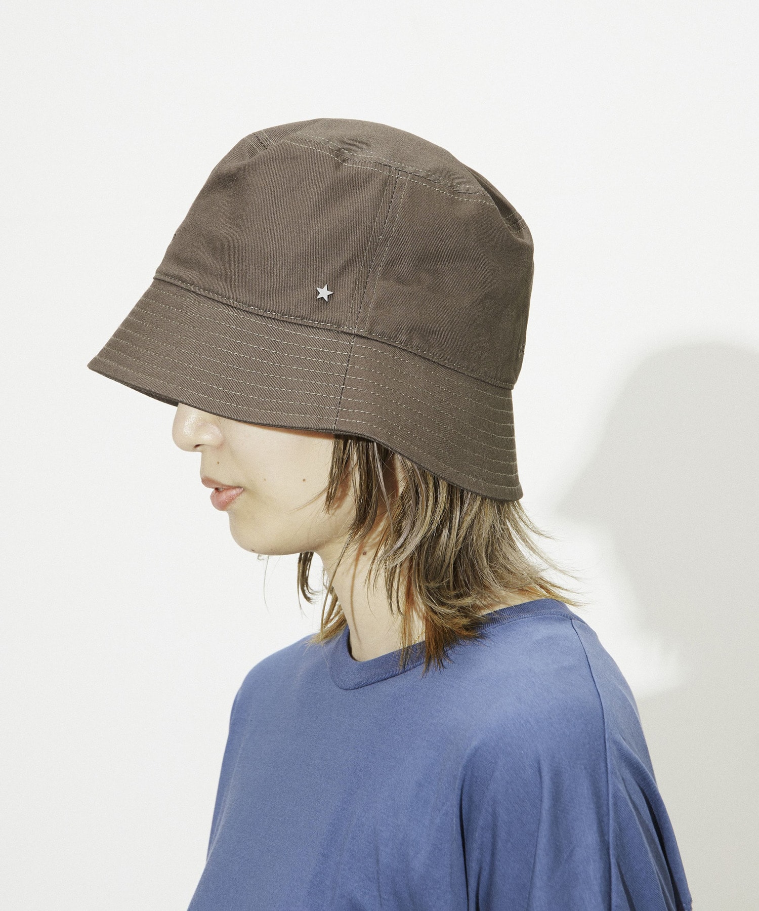 LOGO TWILL BUCKET HAT