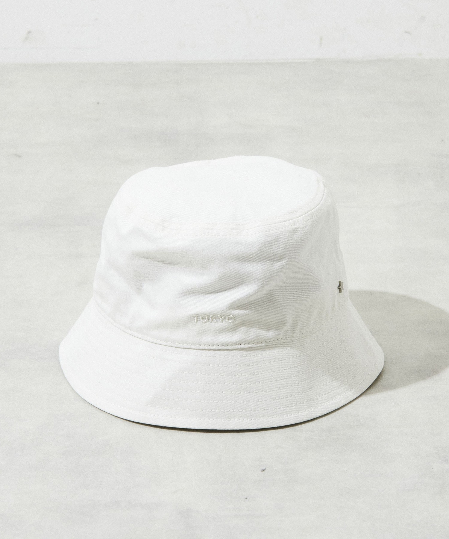 LOGO TWILL BUCKET HAT