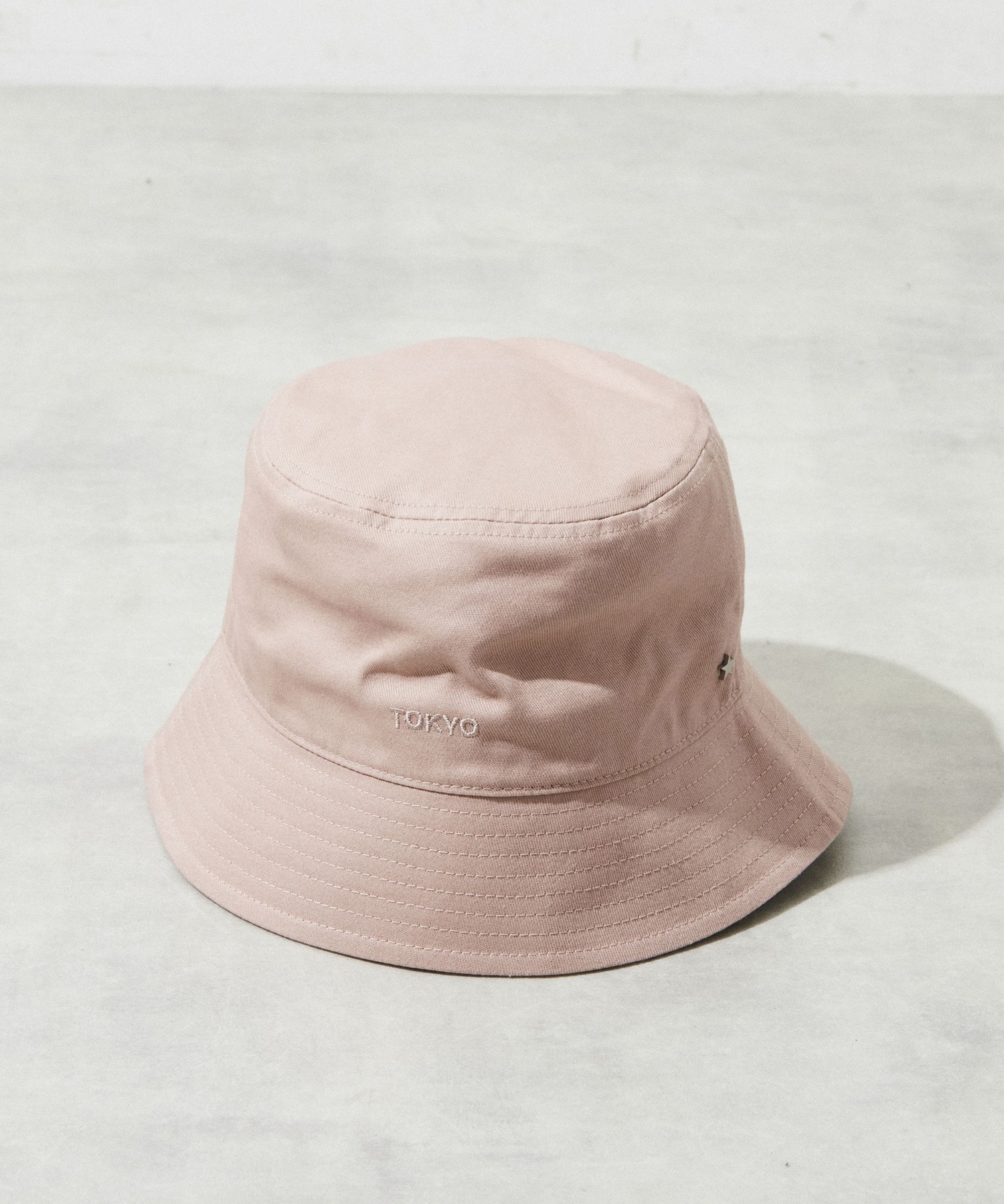 LOGO TWILL BUCKET HAT