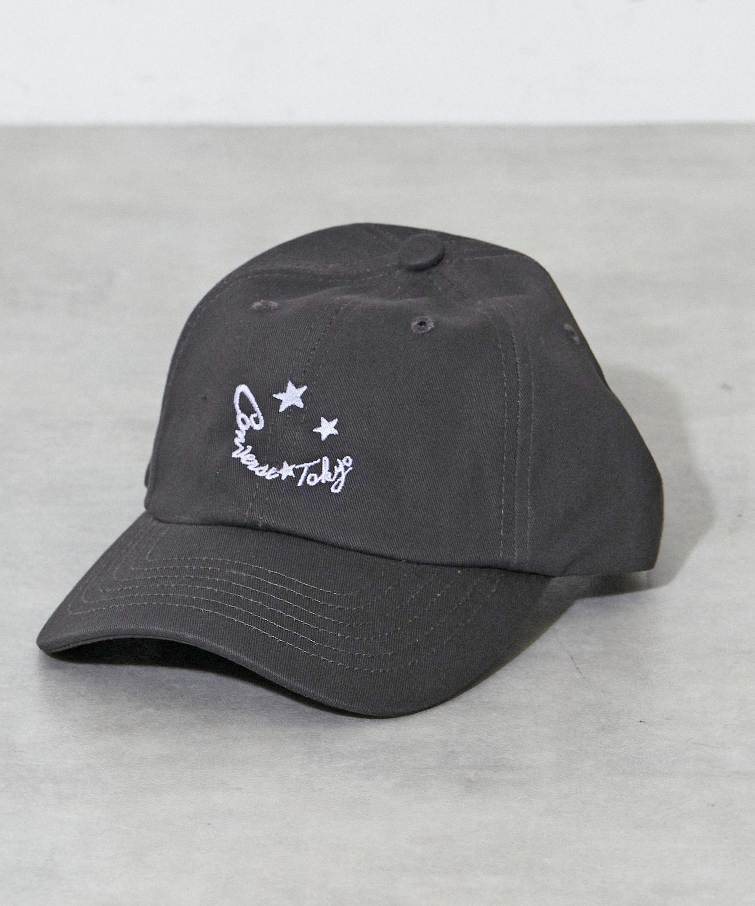 FACE LOGO EMBROIDERY CAP