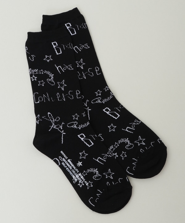 ABSTRACT PATTERN SOX 詳細画像 ブラック 1