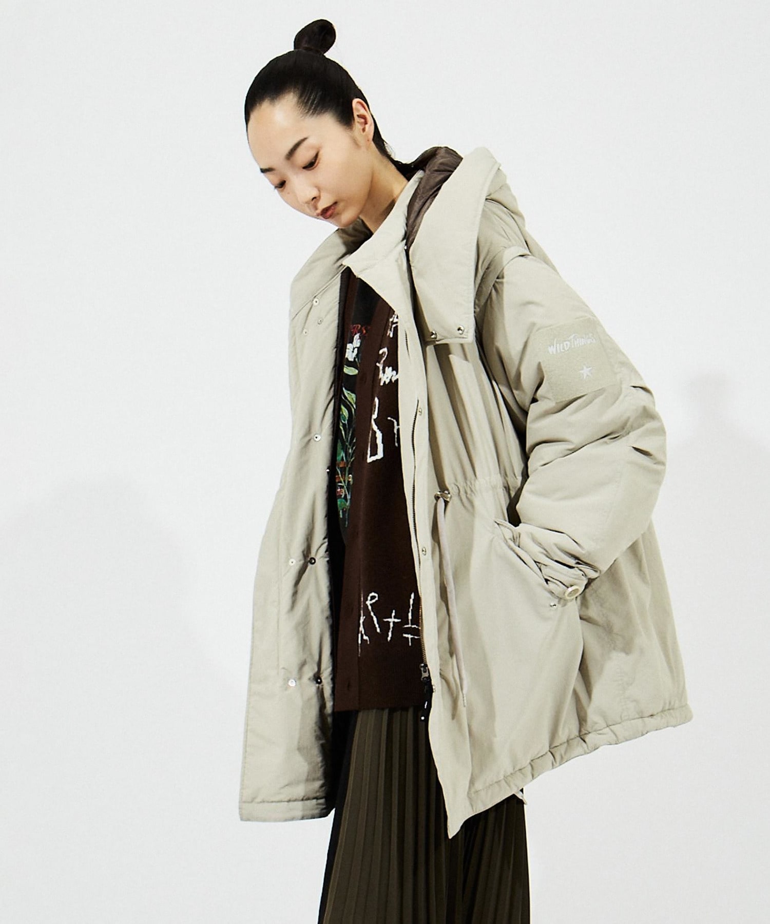 CONVERSE TOKYO × WILD THINGS】PRIMALOFT M65 MODS COAT｜CONVERSE 