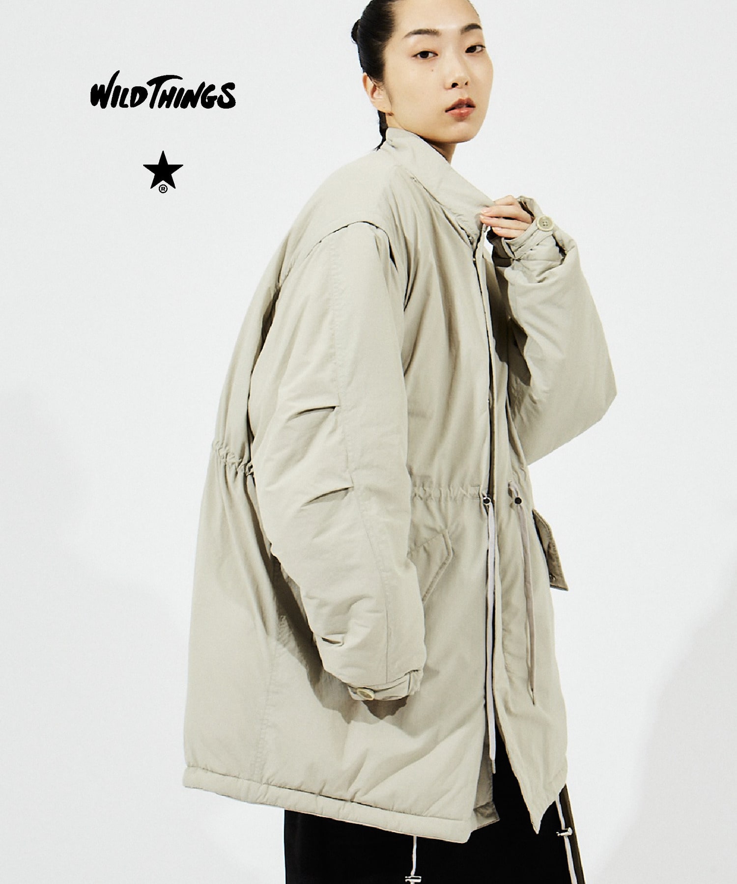 CONVERSE TOKYO × WILD THINGS】PRIMALOFT M65 MODS COAT｜CONVERSE