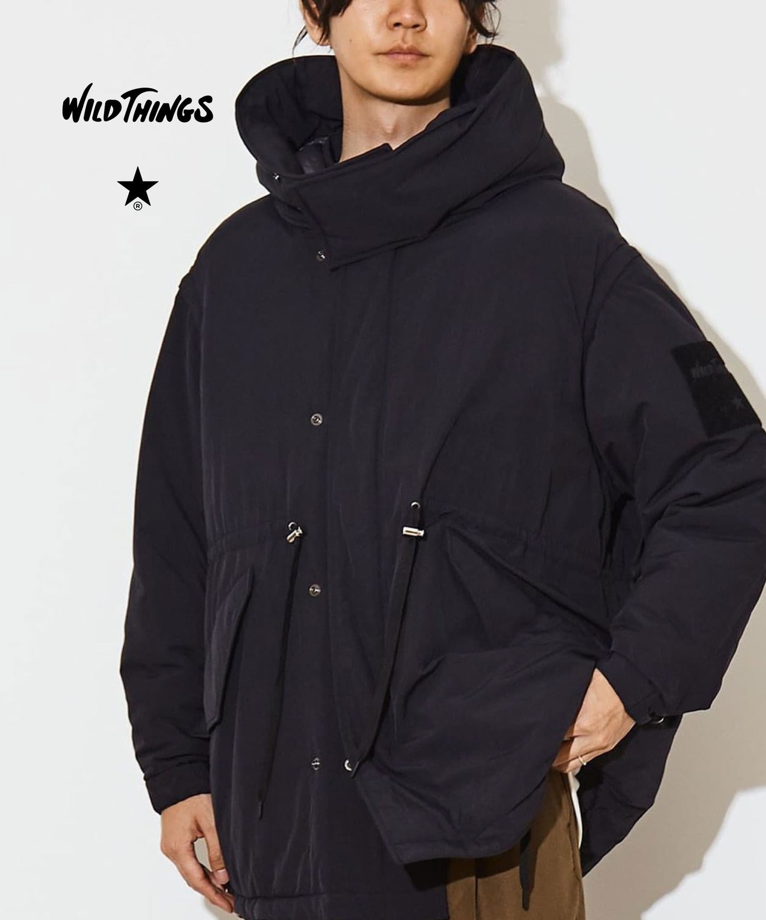 CONVERSE TOKYO × WILD THINGS】PRIMALOFT M65 MODS COAT｜CONVERSE