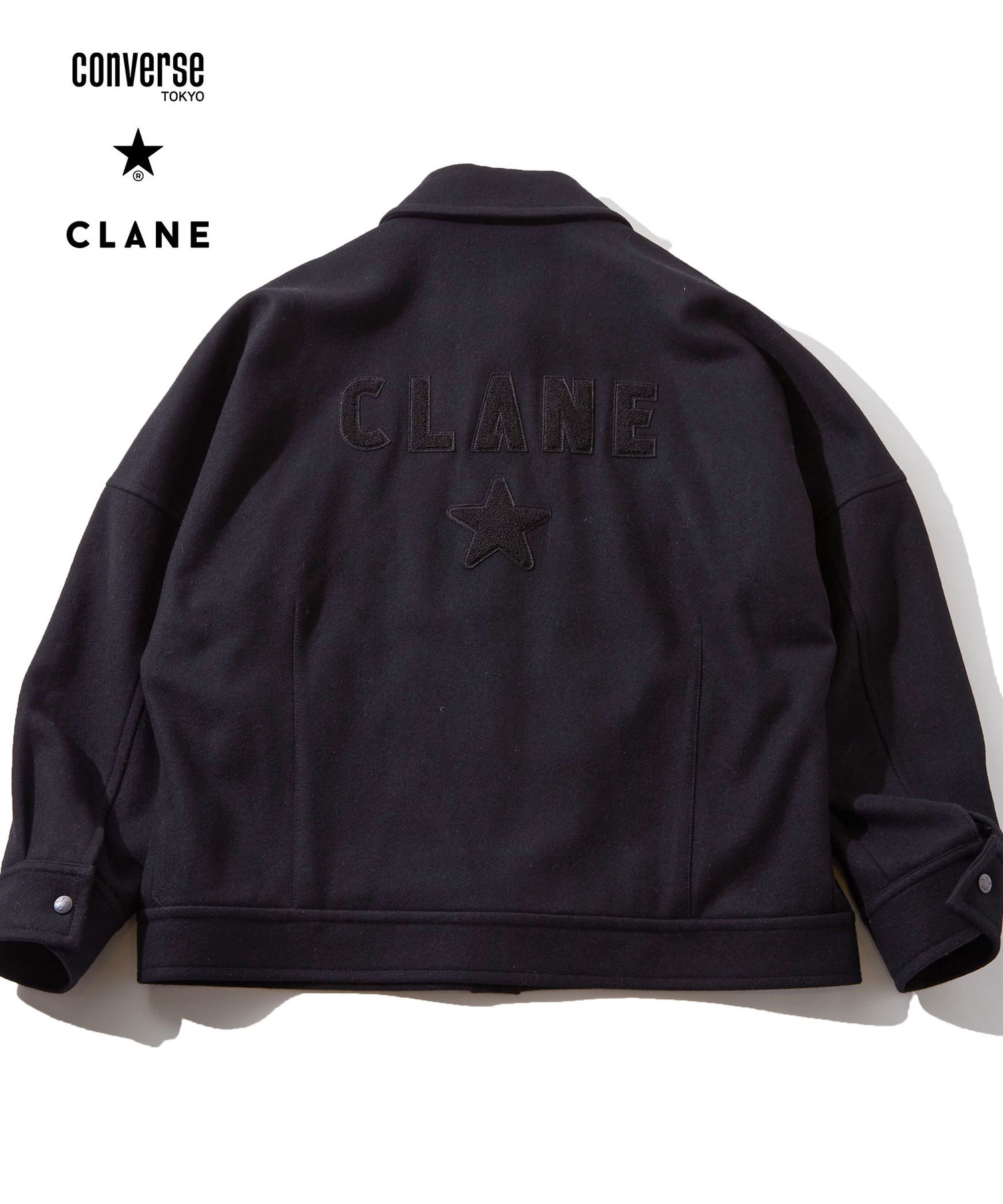 【CONVERSE TOKYO × CLANE】PATCH MELTON BLOUSON（UNISEX）