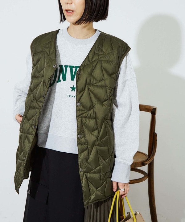【CONVERSE TOKYO×TAION】STAR★ QUILTING VEST 詳細画像 4