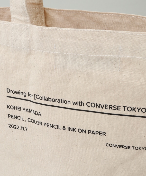 【CONVERSE TOKYO×KOHEI YAMADA】ART TOTE BAG 詳細画像 8