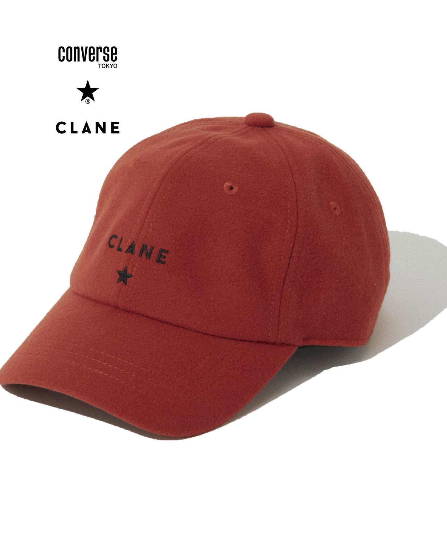 CONVERSE TOKYO × CLANE】LOGO MELTON CAP｜CONVERSE TOKYO 