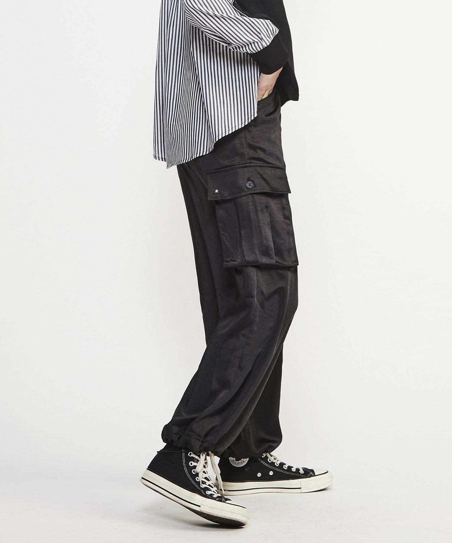 SATIN CARGO EASY PANTS｜CONVERSE TOKYO (コンバーストウキョウ) 公式オンラインストア