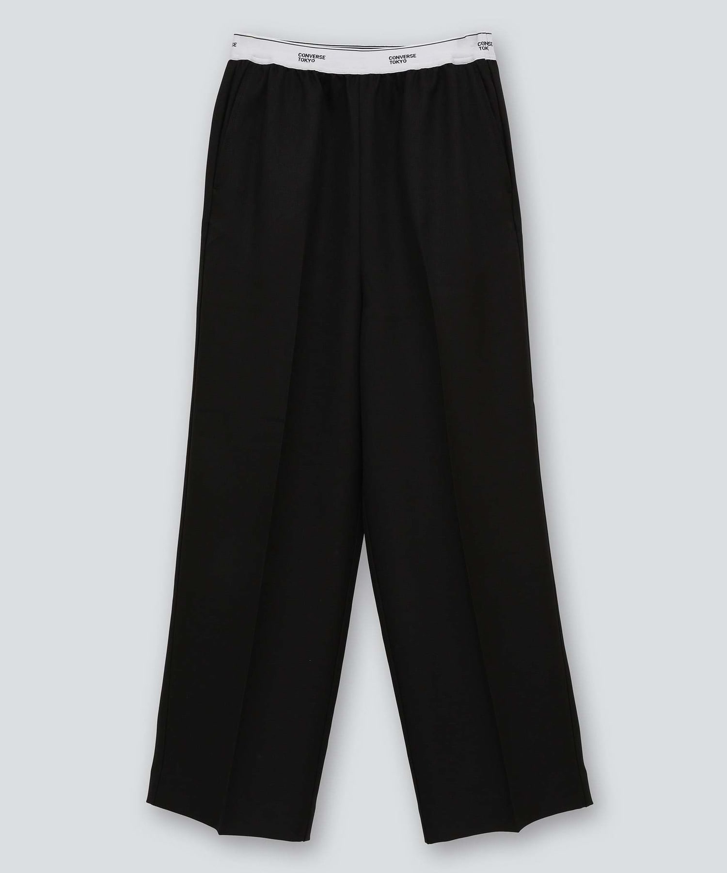 HIGHWAIST LOGO SLACKS PANTS