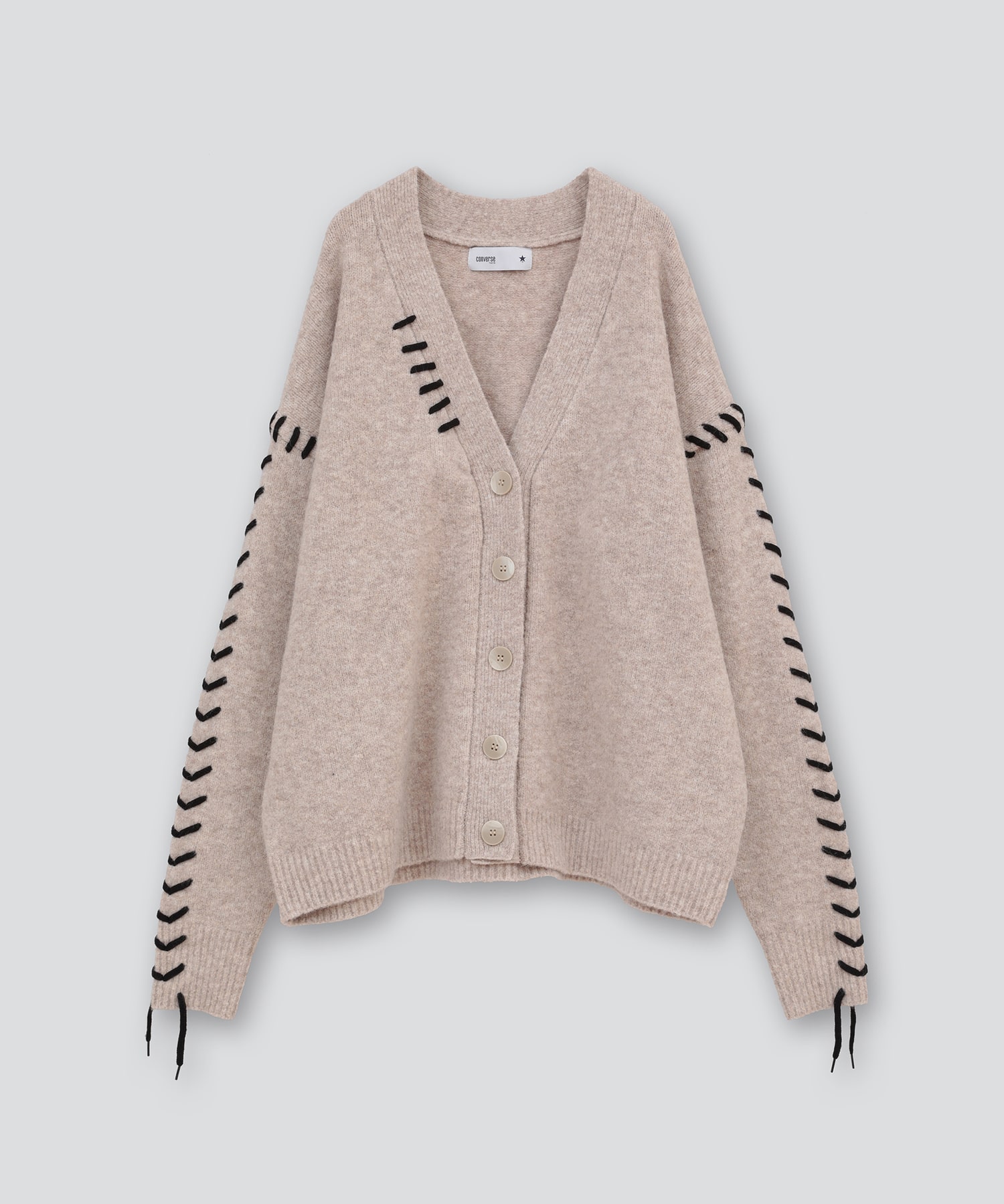 BLANKET STITCH KNIT CARDIGAN｜CONVERSE TOKYO (コンバーストウキョウ