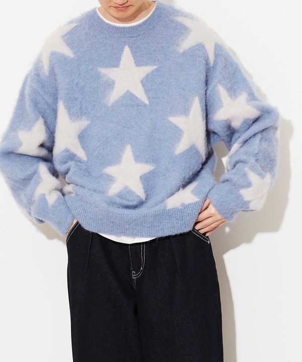 STAR★ SHAGGY PULLOVER KNIT 詳細画像 15