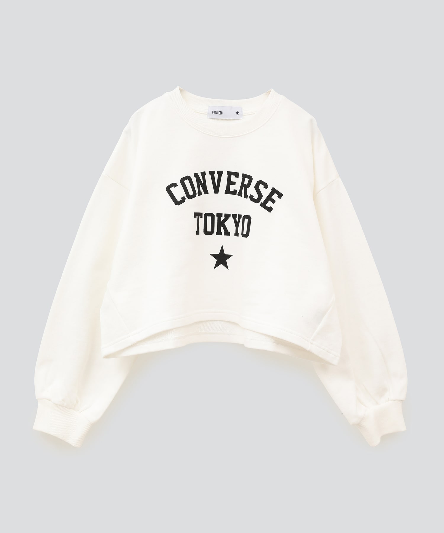 VOLUME SLEEVE LOGO SWEAT｜CONVERSE TOKYO (コンバーストウキョウ 