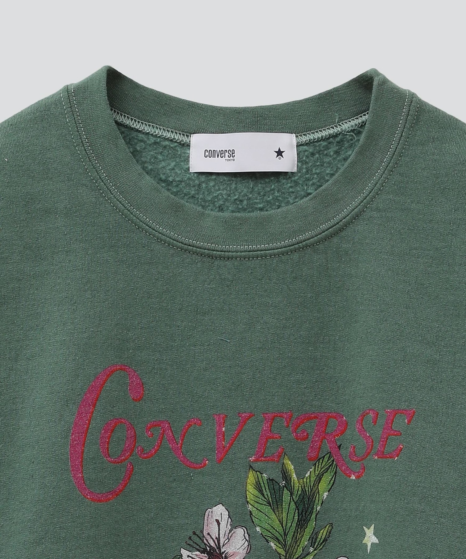 VINTAGE LIKE CHERRY BLOSSAM PRINT SWEAT｜CONVERSE TOKYO 