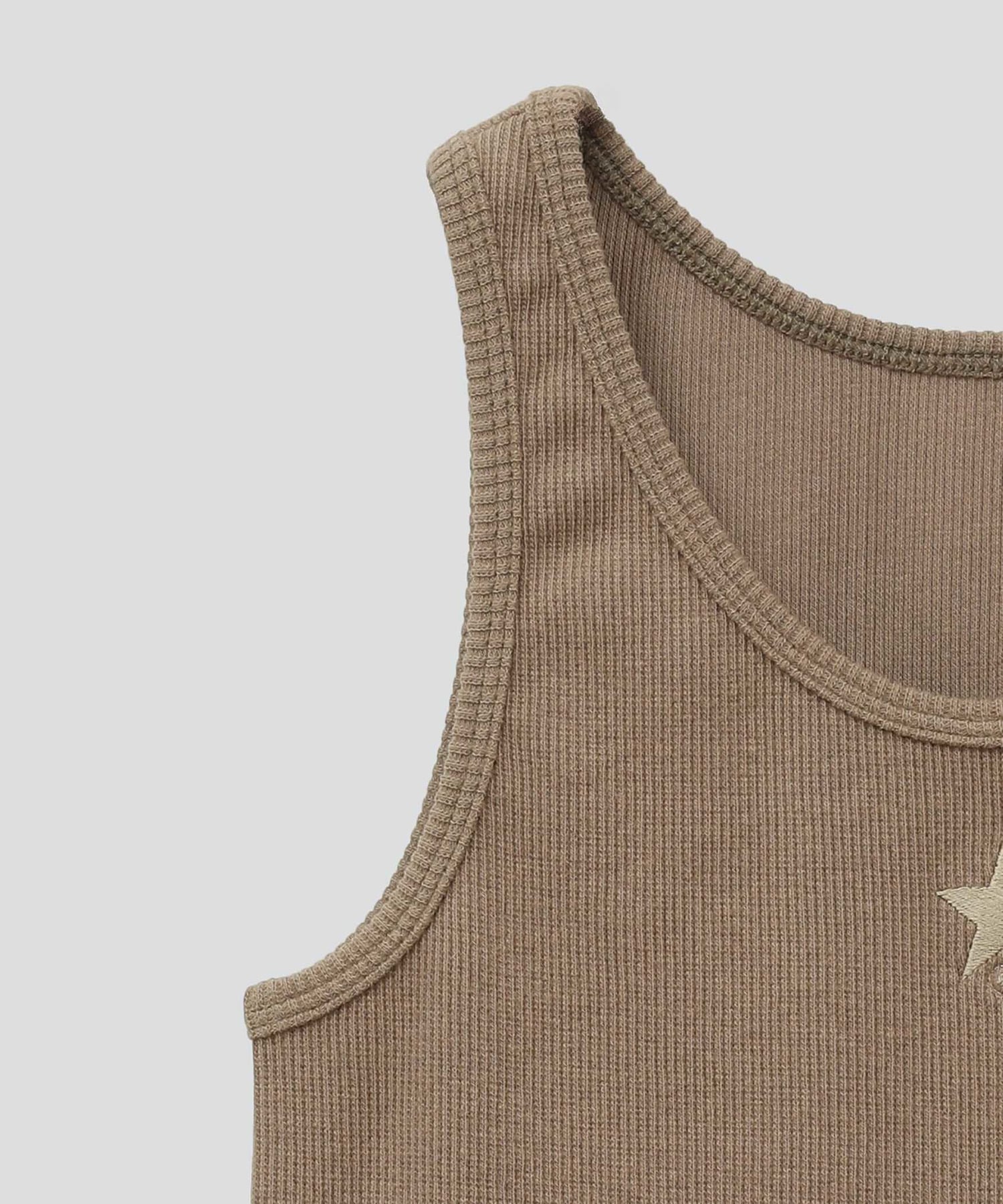 STAR★ ONEPOINT RIB TANK TOP