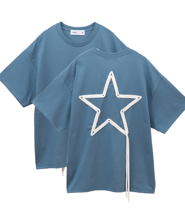 SPINDLE STAR★ DESIGN TEE 詳細画像 ブルー 1