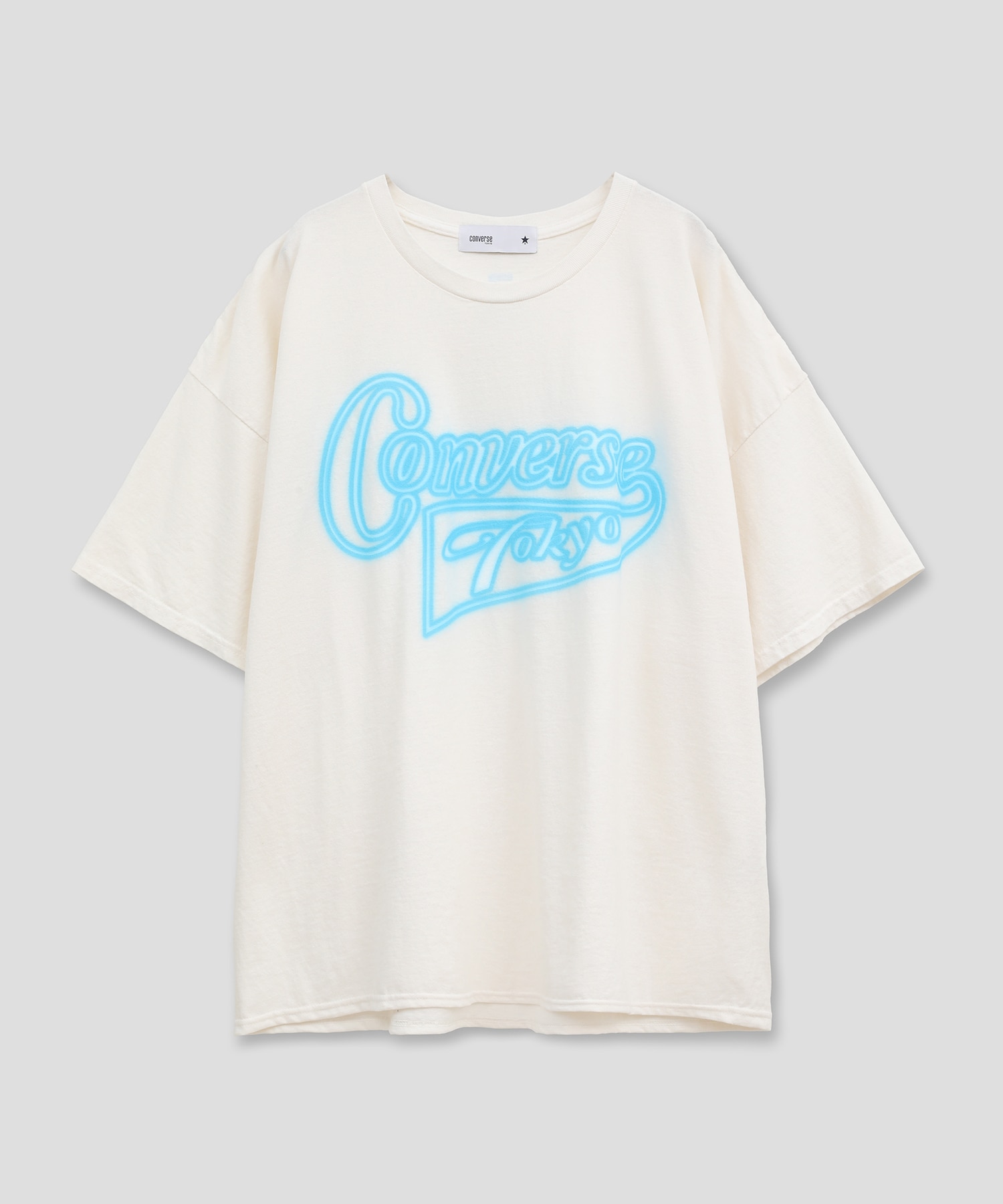 PIGMENT DYE NEON LOGO TEE