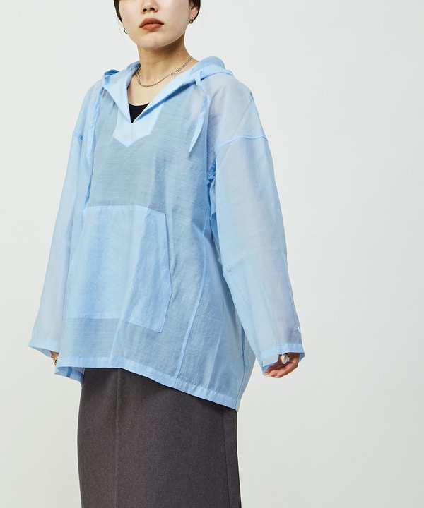 ORGANDY MEXICAN PARKA 詳細画像 サックスブルー 1