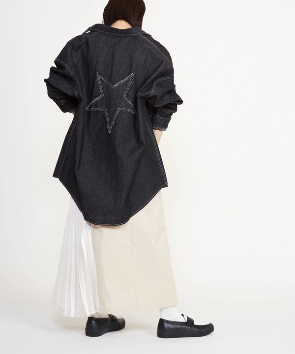 STAR★ PATCH DENIM SHIRT 詳細画像 13