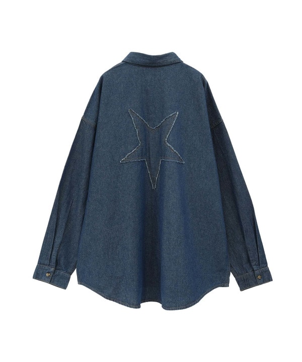 STAR★ PATCH DENIM SHIRT 詳細画像 20