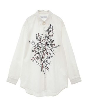 FLOWER EMBROIDERY SHIRTS