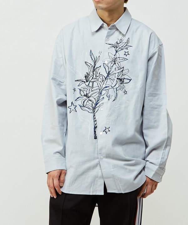 FLOWER EMBROIDERY SHIRTS 詳細画像 3