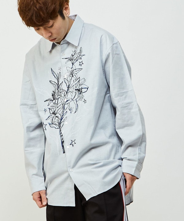 FLOWER EMBROIDERY SHIRTS 詳細画像 4